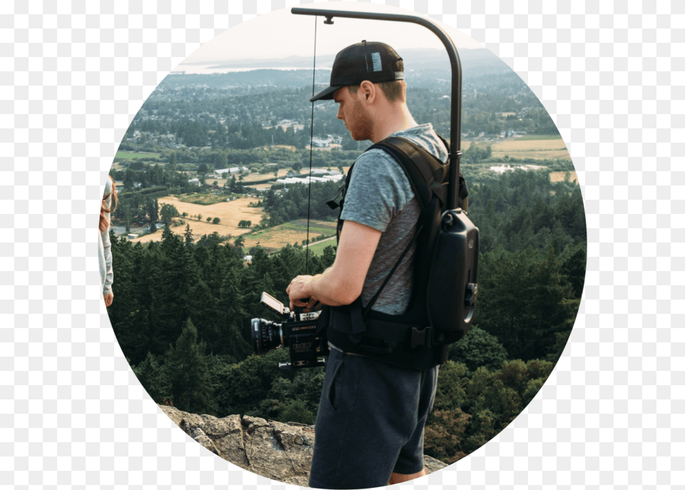 Canadian Cinematographer In Victoria Bc Vacation, Adult, Photography, Photographer, Person Free Png