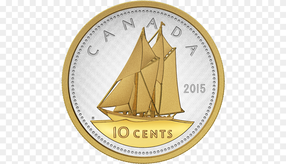 Canadian Dime 2015, Boat, Sailboat, Transportation, Vehicle Png