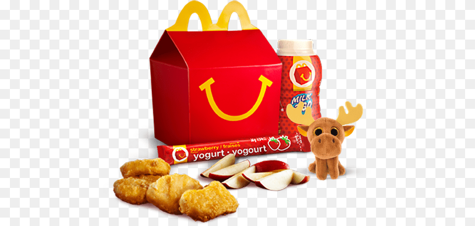 Canadian Families Can Now Get A Book Or Toy In Every Mcdonalds Happy Meal, Food, Fried Chicken, Lunch, Nuggets Png Image