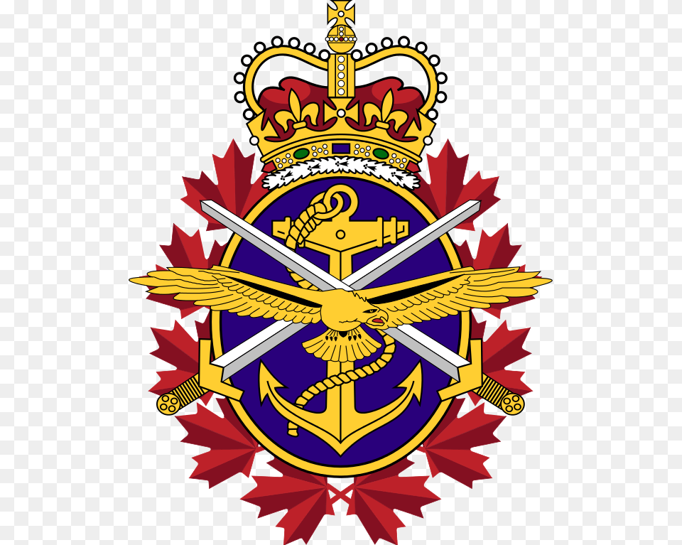 Canadian Forces Emblem, Symbol, Logo Png