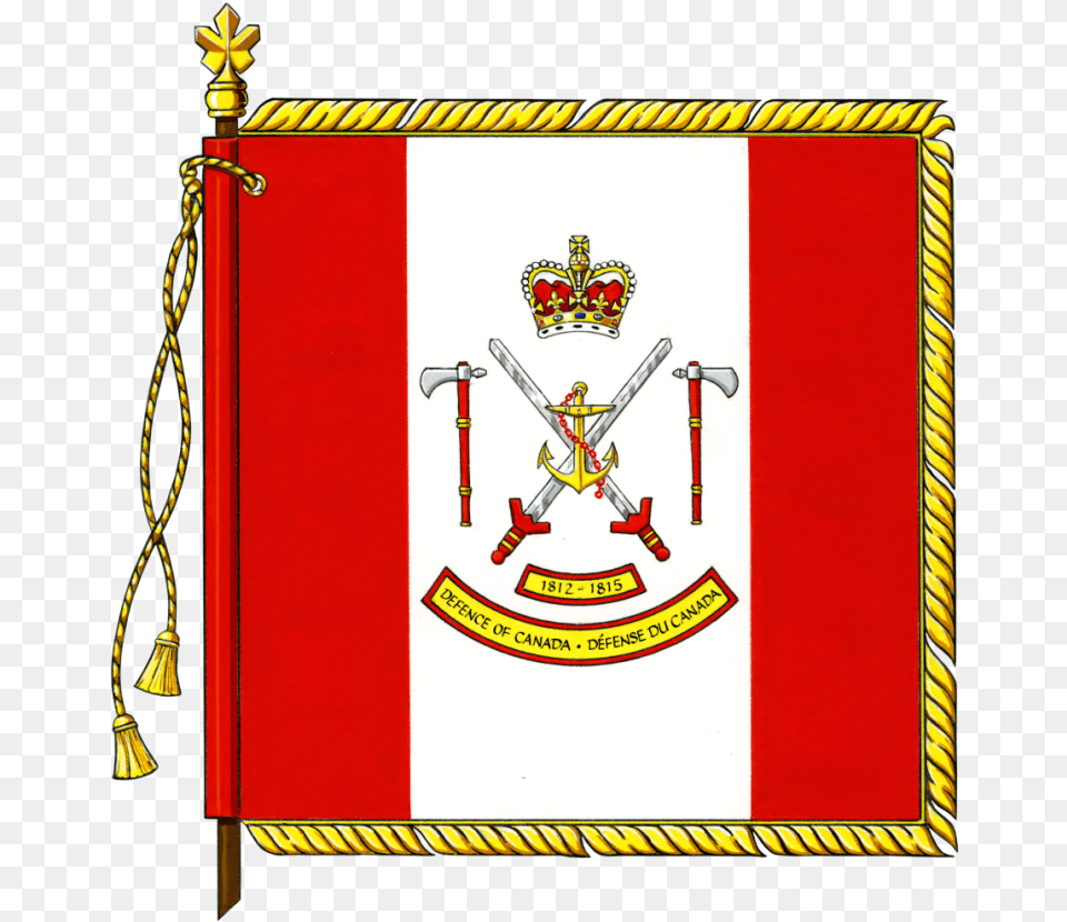 Canadian Forces War Of 1812 Commemorative Banner Canadian Flag During War Png Image