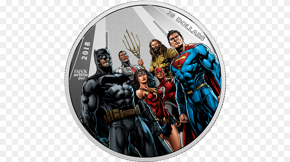 Canadian Mint Justice League, Adult, Person, Female, Woman Png Image