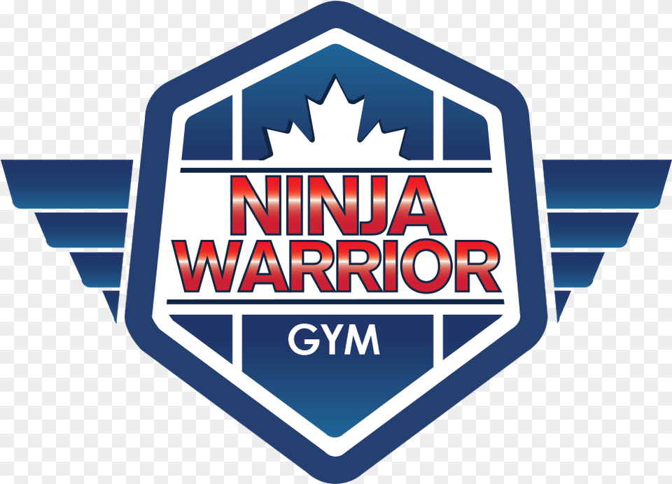 Canadian Ninja Warrior Gyms Emblem, Badge, Logo, Symbol Free Transparent Png