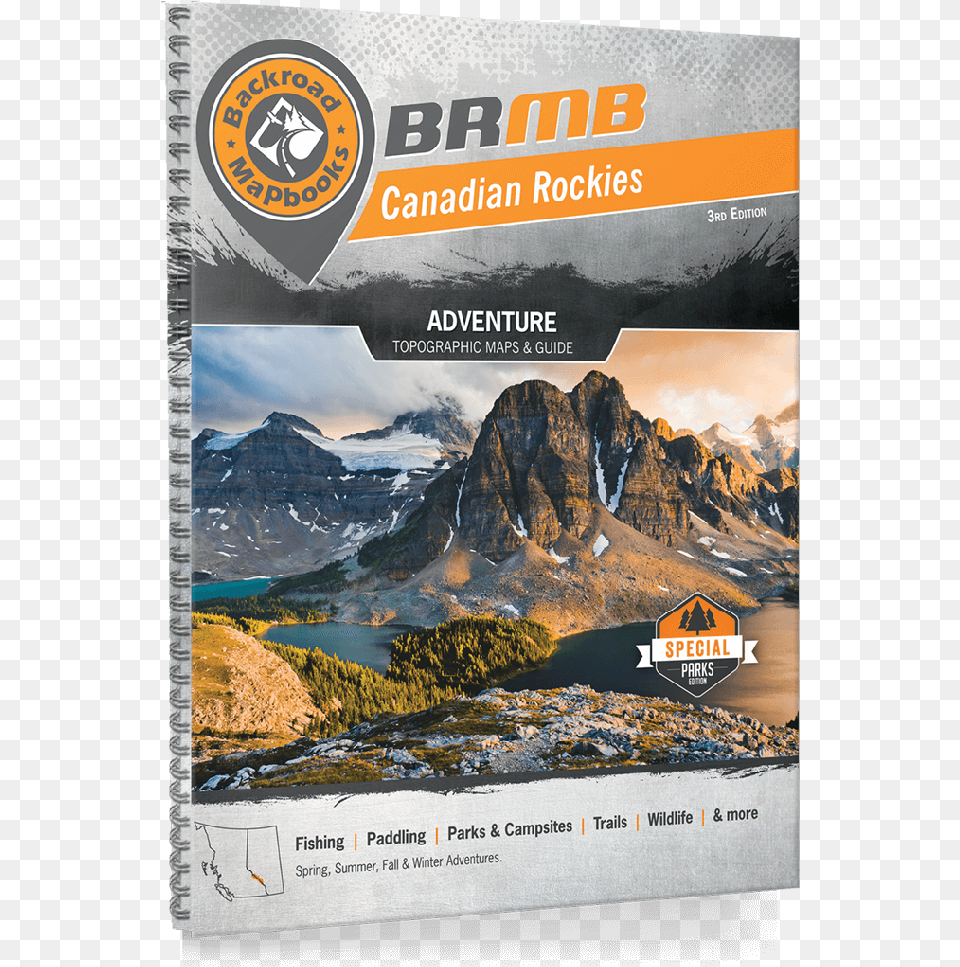 Canadian Rockies 3rd Edition Backroad Mapbooks Cariboo Chilcotin Coast Bc, Advertisement, Mountain, Mountain Range, Nature Free Transparent Png