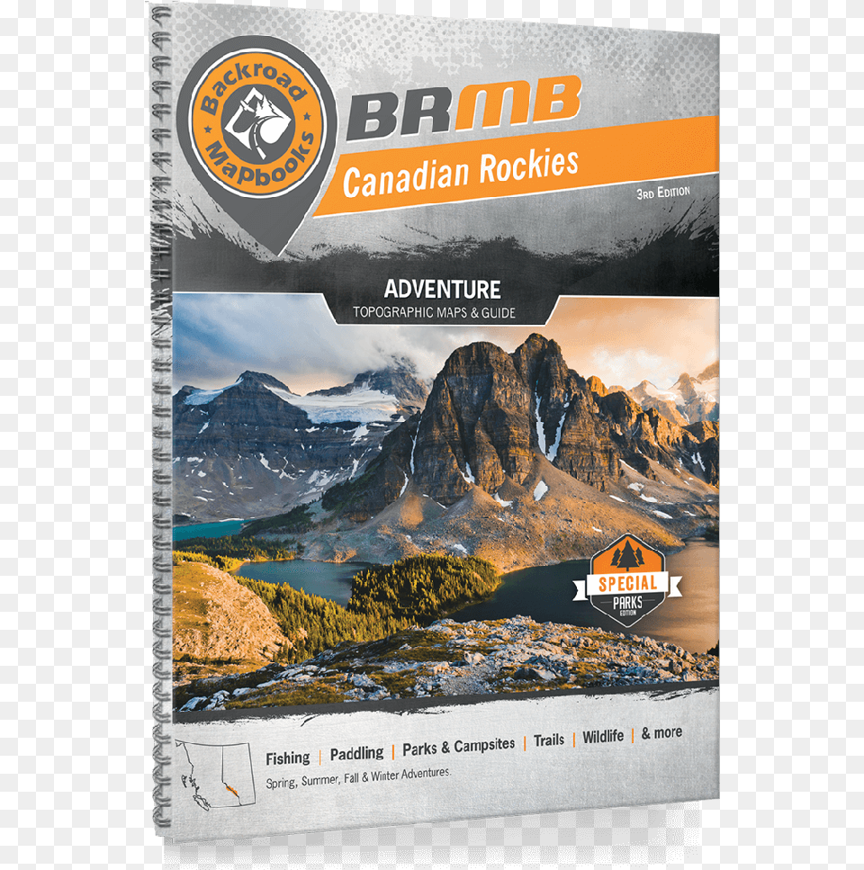 Canadian Rockies 3rd Edition Canadian Rockies Trails Map, Advertisement, Mountain, Mountain Range, Nature Free Png Download