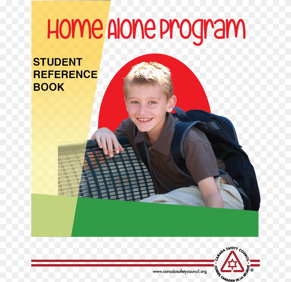 Canadian Safety Council Home Alone, Advertisement, Poster, Boy, Child Png Image