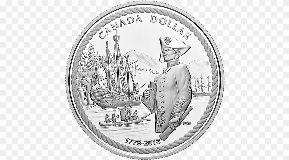 Canadian Silver Dollar 2018, Adult, Male, Man, Person Png Image