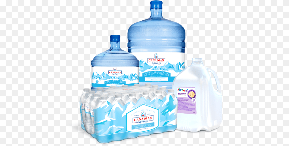 Canadian Springs, Bottle, Beverage, Mineral Water, Water Bottle Free Png