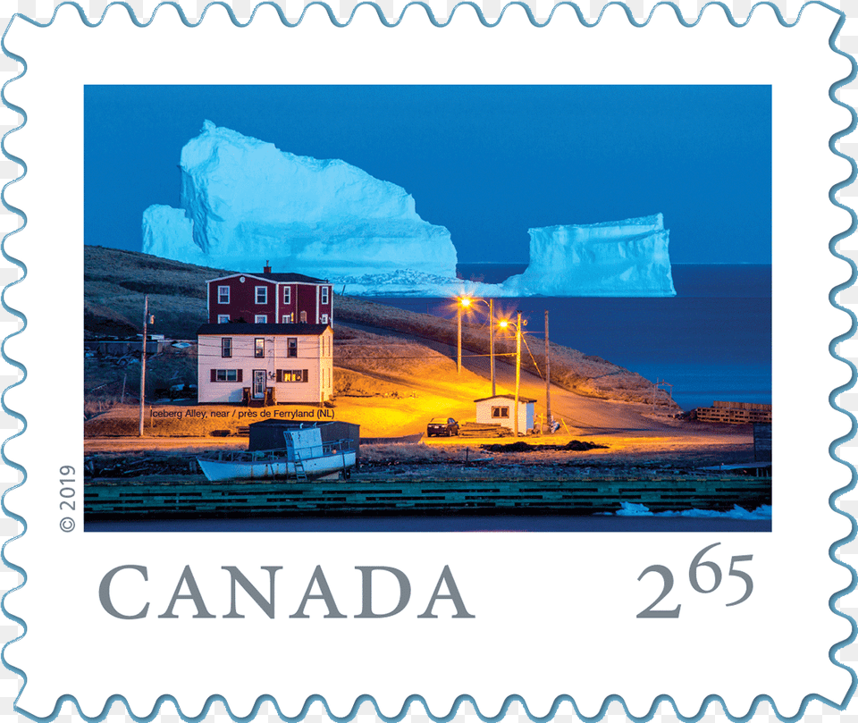 Canadian Stamp Photograph By Capa Member Photographer Newfoundland Scenic Photography, Ice, Outdoors, Nature, Transportation Free Png