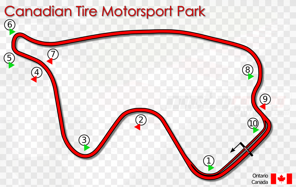 Canadian Tire Motorsport Park Circuit Layout Weather Diagram, Road, Tarmac, City, Device Free Transparent Png