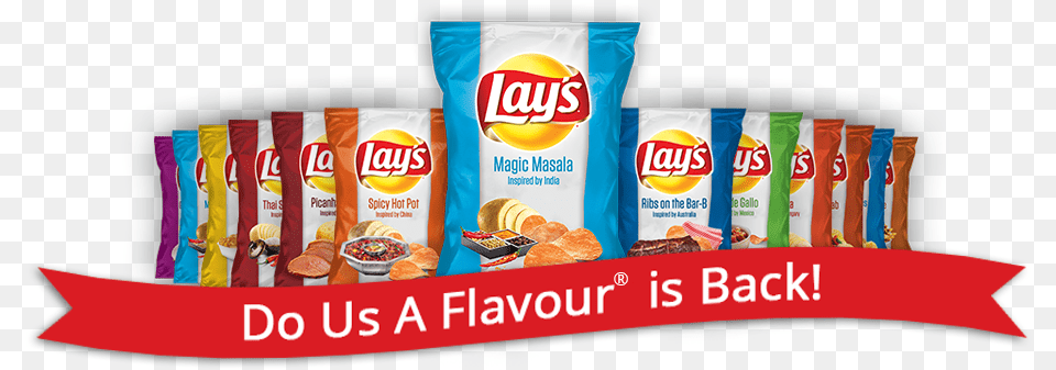 Canadians Enjoy International Flavours Lays, Food, Snack, Burger Png Image