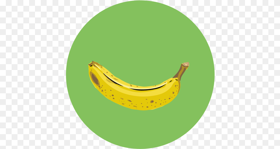 Canary Banana Food Fruit Icon Ripe Banana, Plant, Produce Free Png Download