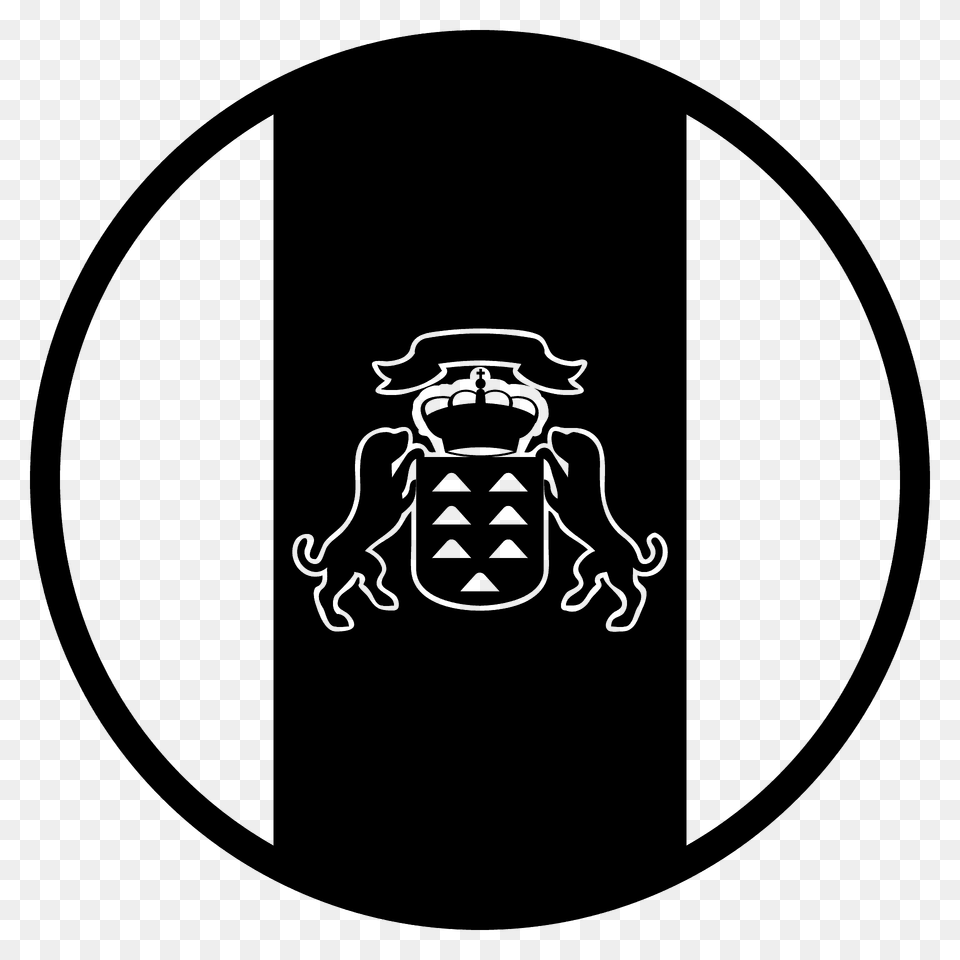 Canary Islands Flag Emoji Clipart, Symbol, Emblem, Animal, Invertebrate Free Transparent Png