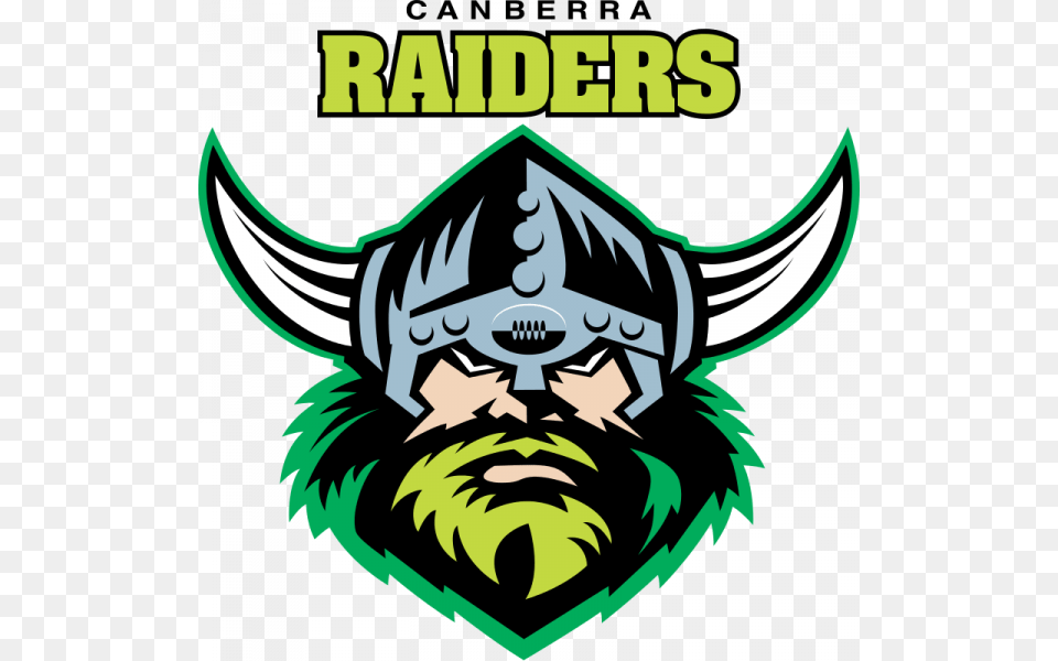 Canberra Raiders, Logo, Person Free Png