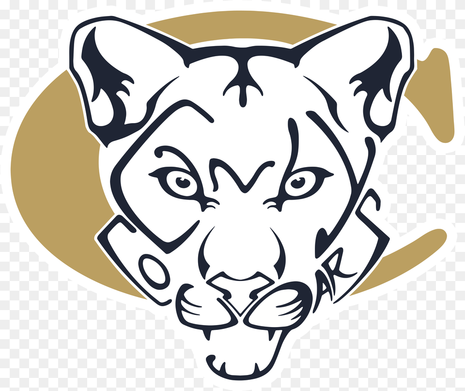 Canby Cougars, Stencil, Art, Baby, Person Free Png Download