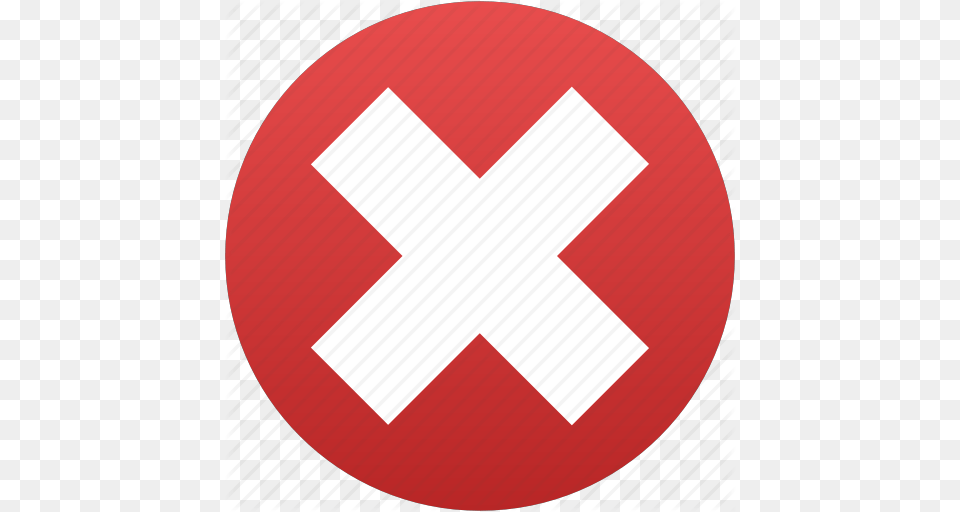 Cancel Close Cross Delete Exit Remove Terminate Icon, Symbol, Sign, Logo, Disk Png Image