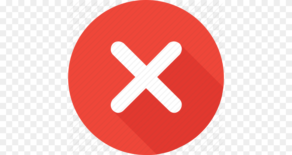Cancel Close Cross Delete False Red Wrong Icon, Sign, Symbol, Road Sign Png