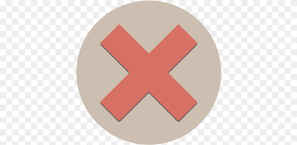Cancel Close Delete Discard Exit Remove X Icon Horizontal, Symbol, Logo, First Aid, Red Cross Free Png