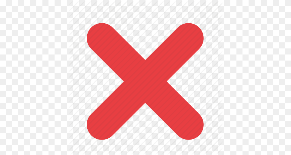 Cancel Cross Exit No Not Allowed Stop Wrong Icon Icon, Symbol, Logo, First Aid, Red Cross Png