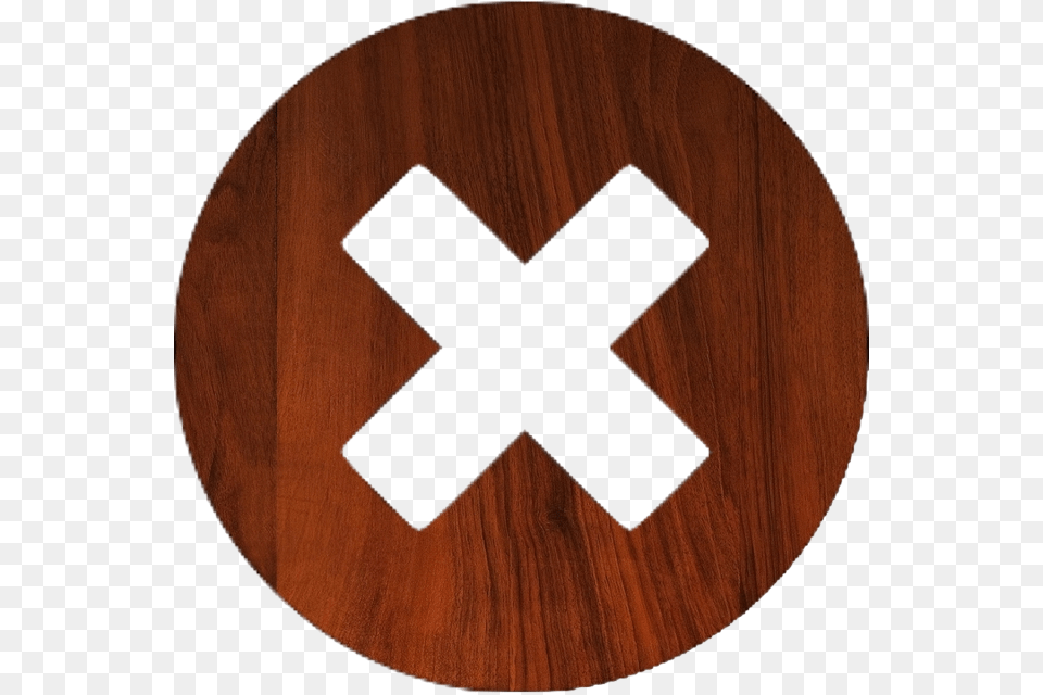 Cancel Icon Wood Cancel Close Off And For, Hardwood, Furniture, Table, Stained Wood Png Image