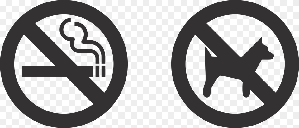 Cancel Symbol No Smoking Sign, Cutlery, Fork, Clothing, Pants Png Image