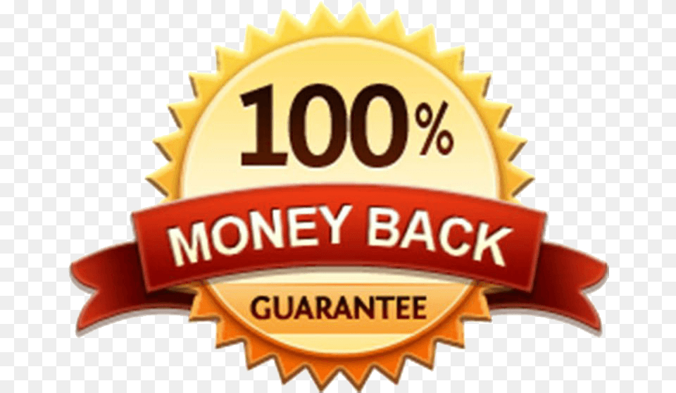 Cancel Your Transformation Program And You Also Have 100 Money Back Guarantee, Logo, Badge, Symbol, Bulldozer Free Png Download