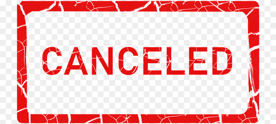 Canceled Due To Coronavirus, Sticker, Logo, Text Png