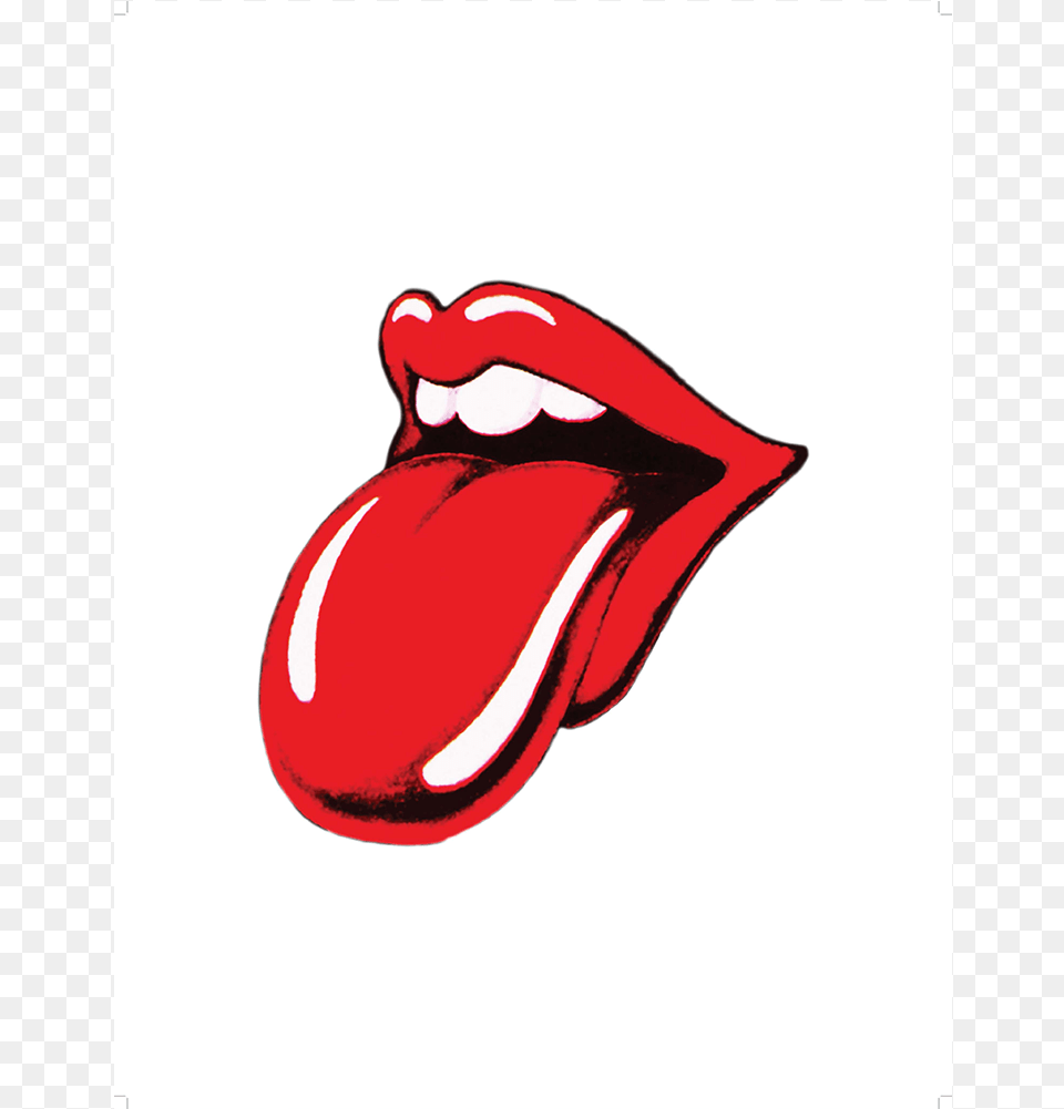 Canceled Performance 1973 Tongue Lithograph The Rolling Rolling Stones Tongue Lithograph, Body Part, Mouth, Person, Smoke Pipe Png Image