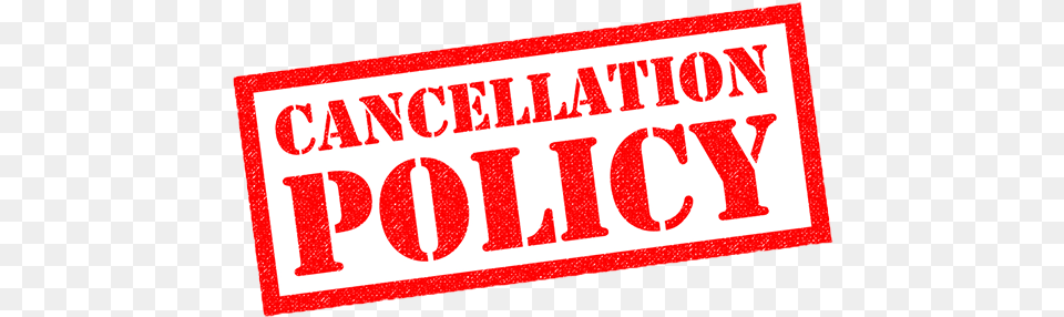 Cancellation Policy Horizontal, Text Free Png
