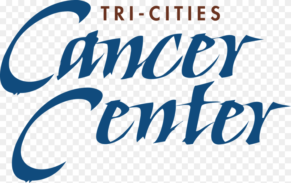 Cancer Center To Honor Survivors June 28 And Tri Cities Cancer Center Logo, Text, Calligraphy, Handwriting, Person Free Png