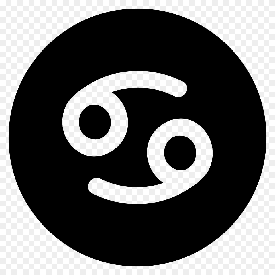 Cancer Emoji Clipart, Text, Number, Symbol, Disk Png Image