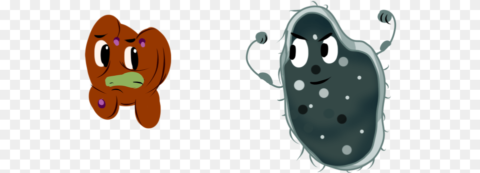 Cancer Fighting Mirror News Cartoon Bacteria With Muscles, Animal, Mammal, Rat, Rodent Free Transparent Png