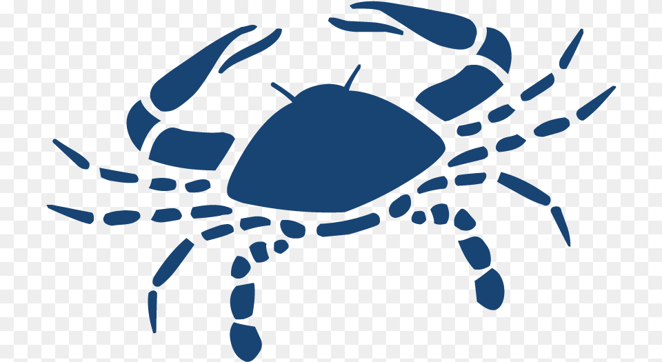 Cancer Pic Crab Vector Blue, Animal, Food, Invertebrate, Sea Life Free Png