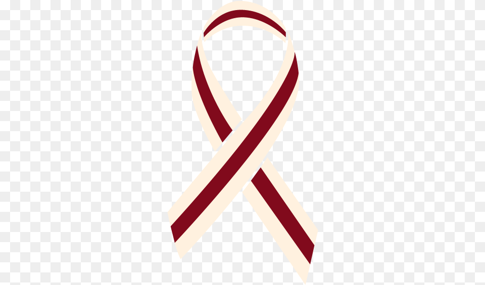 Cancer Ribbon Colors Red And White Cancer Ribbon, Accessories, Belt, Person Free Transparent Png
