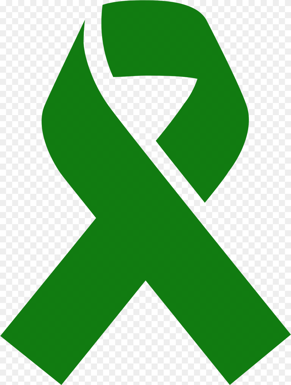 Cancer Ribbon Icon Clipart Charity Ribbon Icon, Green, Symbol, Alphabet, Ampersand Png Image