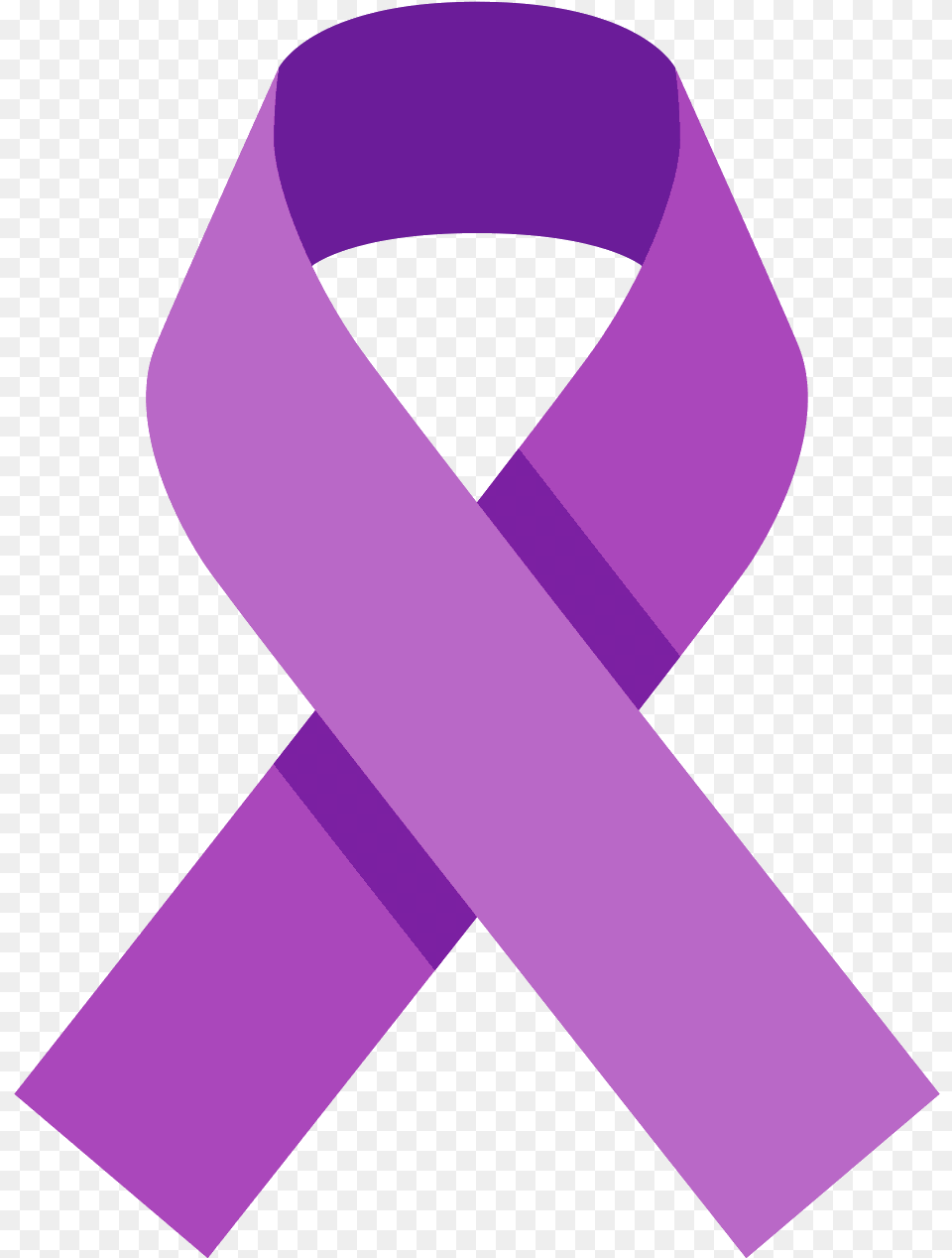 Cancer Ribbon Icon Its A White Cancer Awareness Ribbon Awareness Ribbon, Purple, Person, Accessories Free Transparent Png