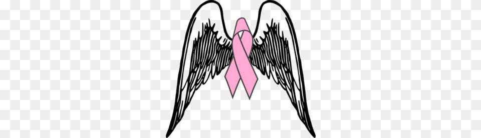 Cancer Ribbon With Wings Clipart Clip Art Images Png Image