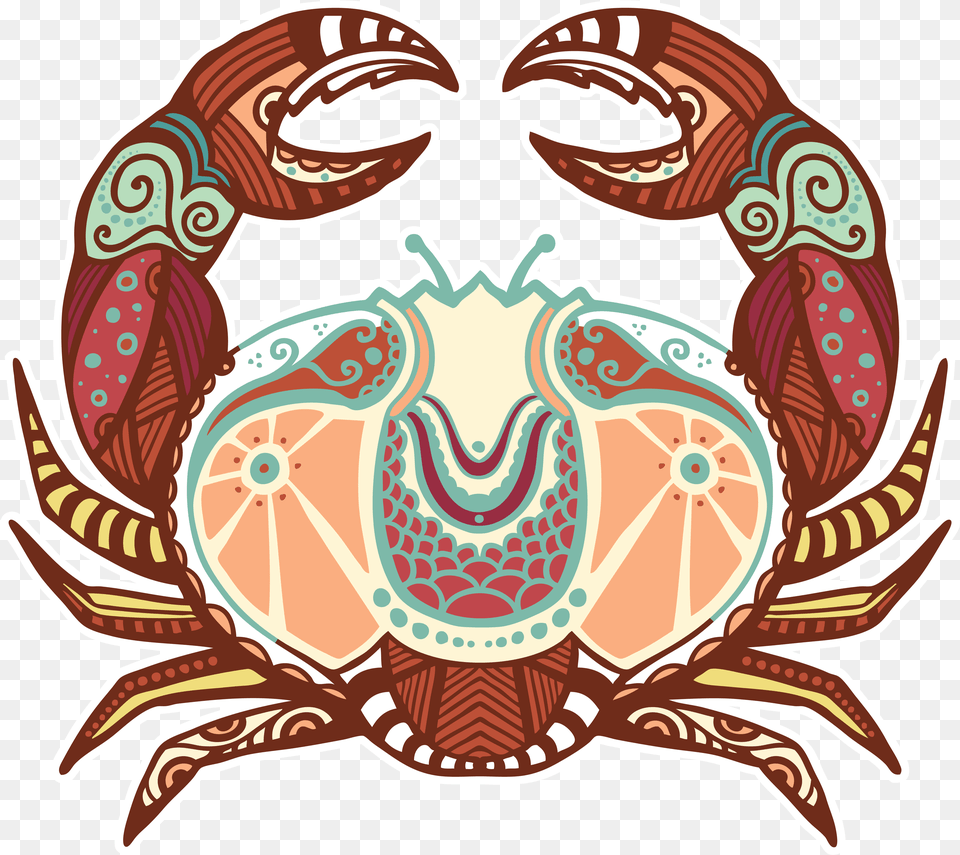 Cancer Zodiac Cancer Horoscope, Food, Seafood, Animal, Crab Png Image