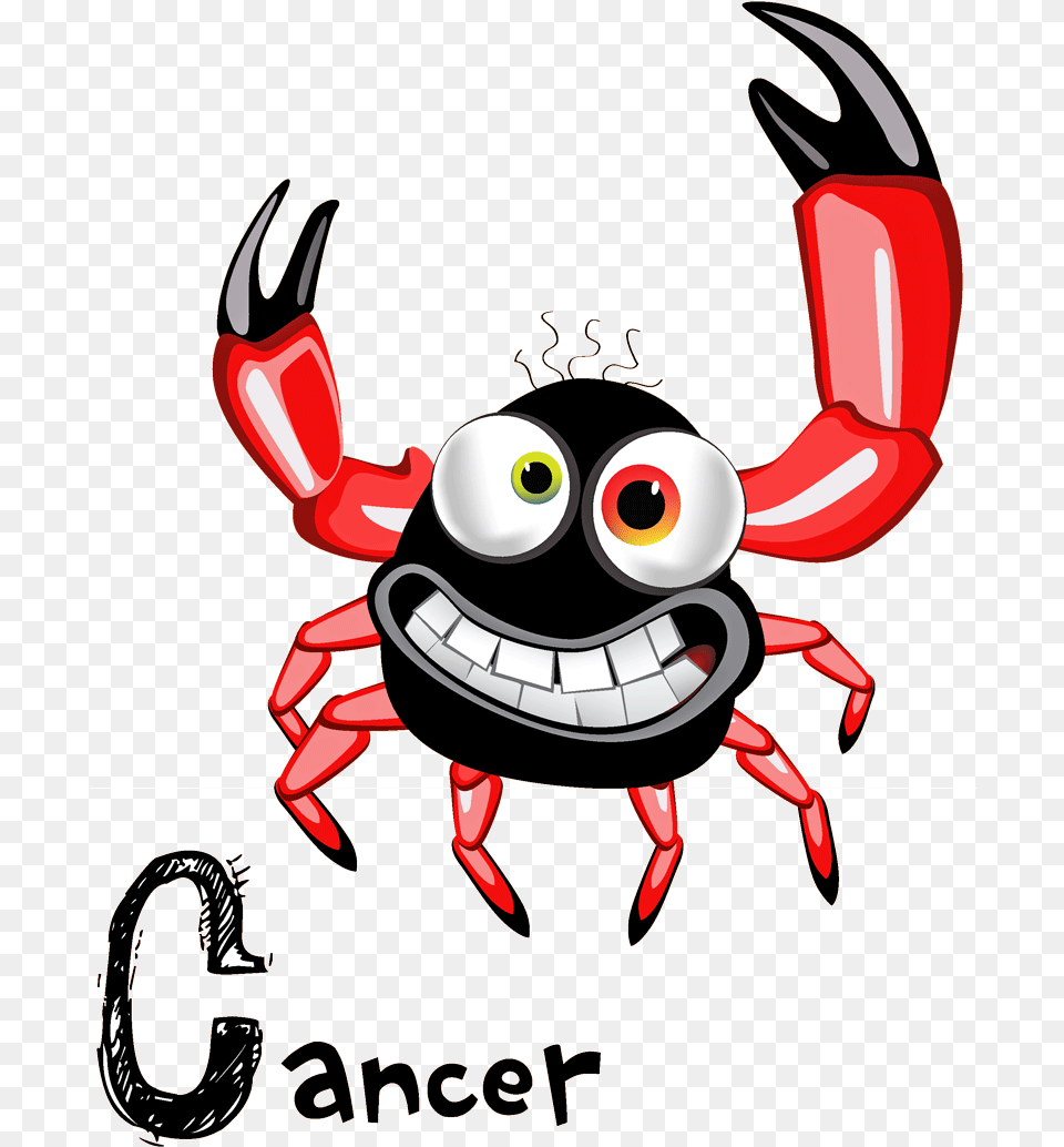 Cancer Zodiac Sign Astrology And Horoscope Star Sign Relacin Entre Aries Y Cancer, Food, Seafood, Animal, Crab Free Transparent Png