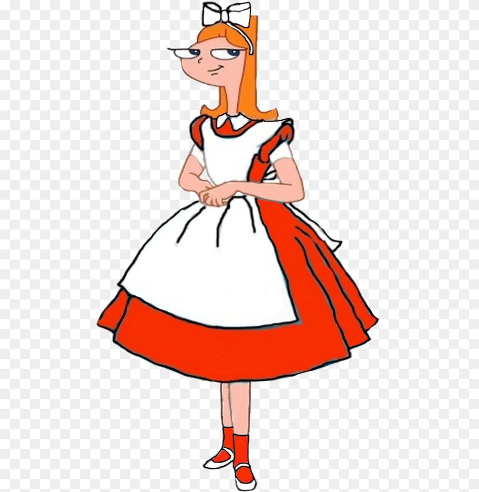 Candace Flynn In Wonderland Candace Flynn, Book, Person, Publication, Costume Free Png Download