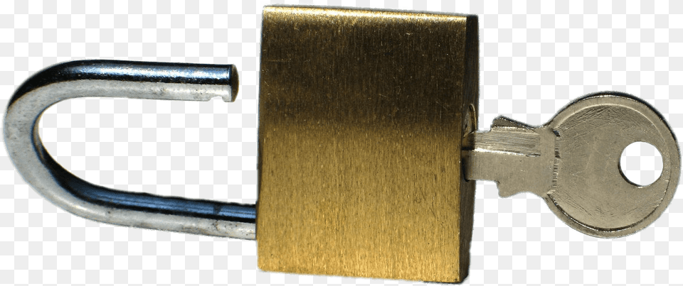 Candado Abierto Y Llave Padlock And Key, Lock Free Transparent Png