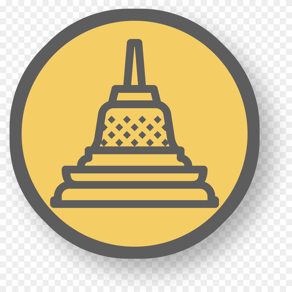 Candi Borobudur Icon Clipart Religion, Gold, Lighting Free Png