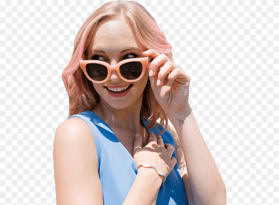 Candiceaccola Candiceking Carolineforbes Tvd Candice King, Accessories, Sunglasses, Smile, Portrait Png