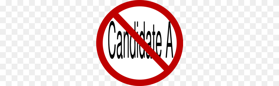 Candidate A Clip Art, Sign, Symbol, Road Sign Free Transparent Png