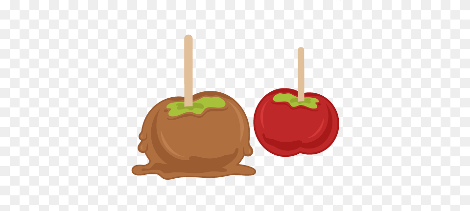Candied Apples Svg Cutting Files For Scrapbooking Fall Transparent Candy Apples Clipart, Caramel, Dessert, Food, Dynamite Png Image