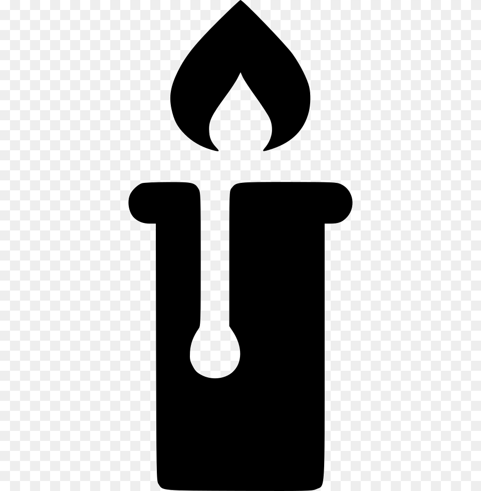 Candle, Stencil, Cutlery Png