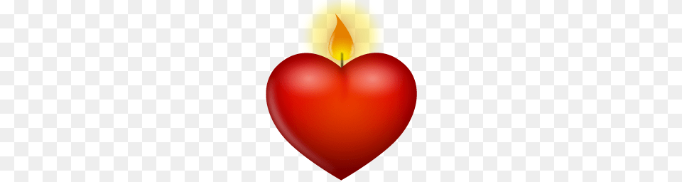 Candle, Heart Free Png