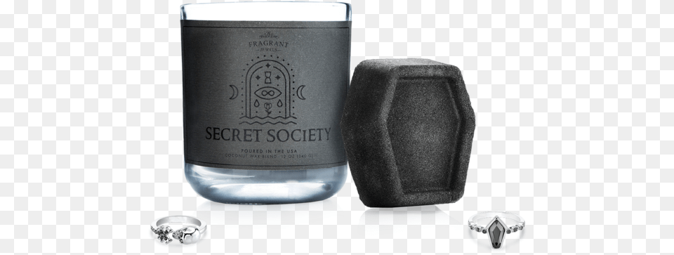 Candle And Bath Bomb Set Fragrant Jewels Secret Society, Bottle, Glass, Cup Png