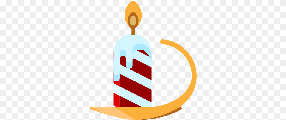 Candle Christmas Light Merry Icon Graphic Design Free Png