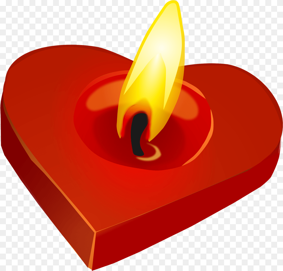 Candle Clip Art Valentine, Fire, Flame Free Transparent Png